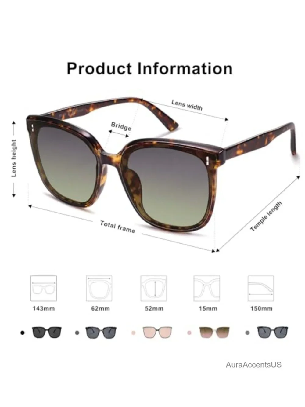 UV400 Mirrored Lens Square Sunglasses Retro Full Frame